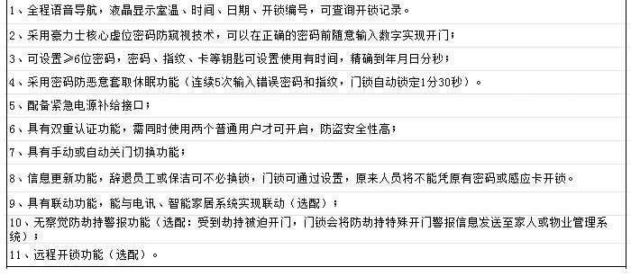 豪力士指纹锁  I2016F家用防盗门智能锁密码锁电子锁手机感应刷卡智能锁