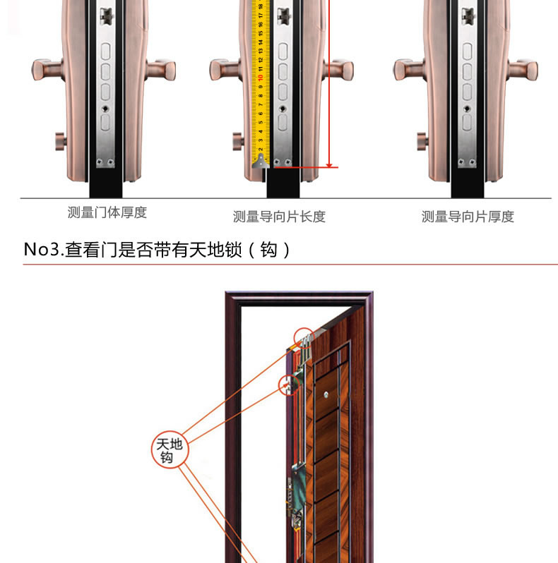 豪力士指纹锁 D9F家用防盗门智能锁手机app感应刷卡密码锁电子门锁