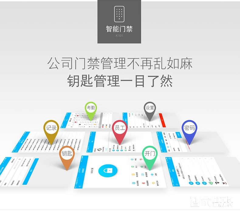 科技侠智能锁 智能门禁锁  APP远程开锁
