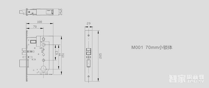 力维智能锁 TDT-1550/20家用指纹锁 防盗密码锁直板亮金