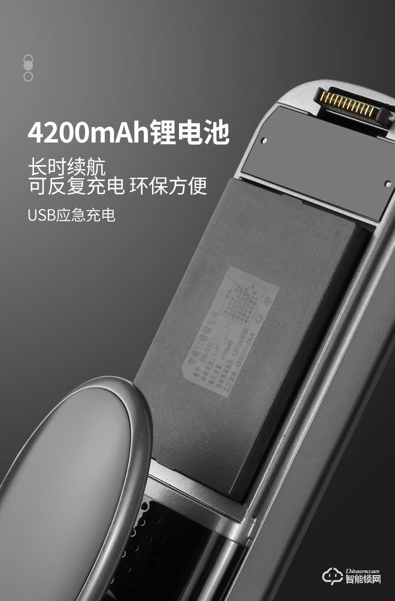 朗菲智能锁 家用防盗门人脸识别全自动智能锁