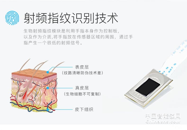 黑龙智能指纹锁A603 家用电子锁密码锁