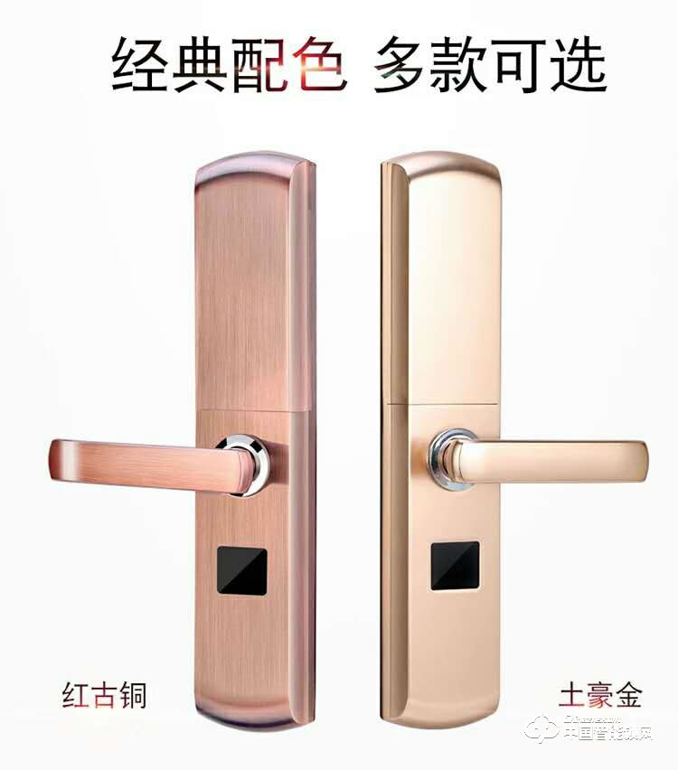 智得利智能锁 家用指纹密码锁 防盗门电子刷卡锁A-625