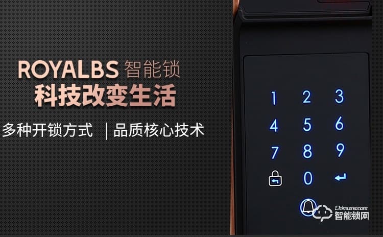 皇嘉博世智能锁 大门电子锁APP指纹锁