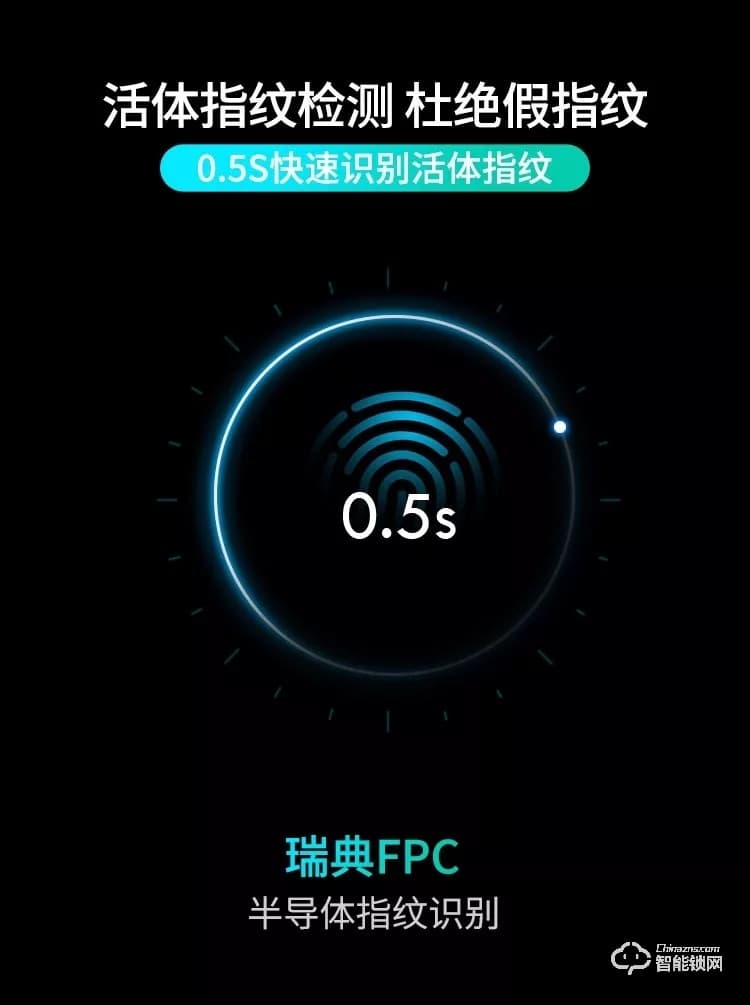 罗曼斯智能锁 A8全自动指纹锁智能锁