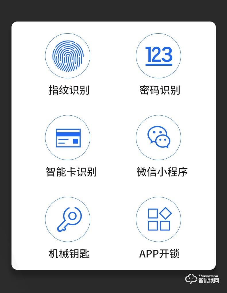 乐肯智能锁 6601高端智能门锁电子锁