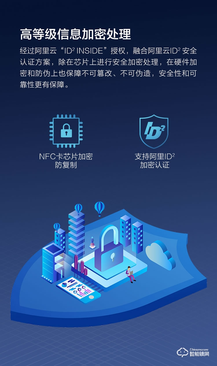 鹿客智能锁 P3推拉款智能指纹密码锁电子锁