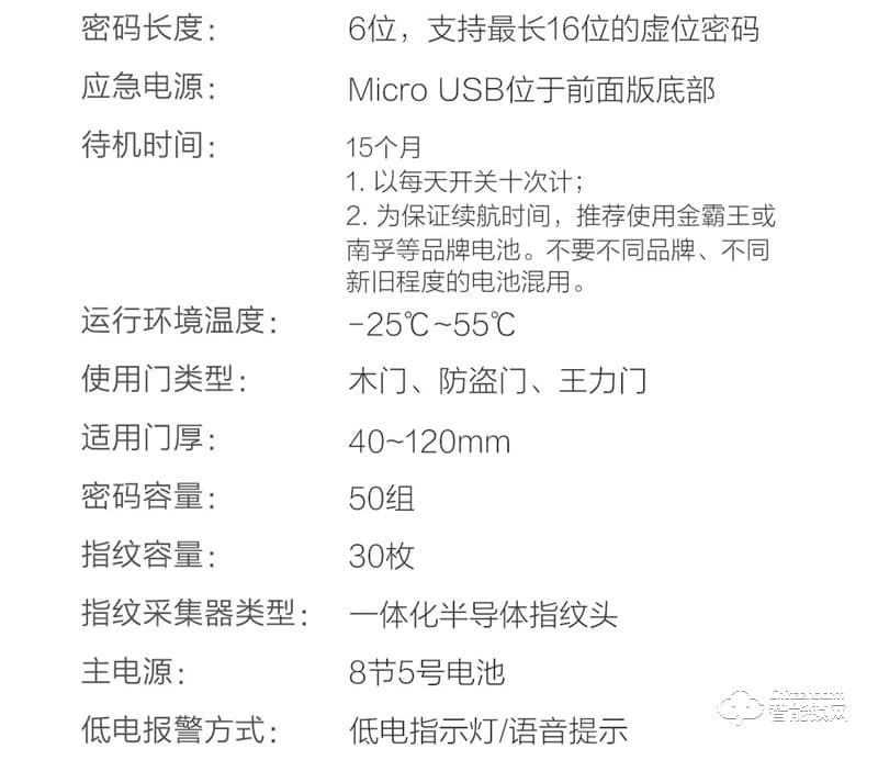 鹿客OJJ智能锁 Z1家用防盗门电子密码锁指纹锁