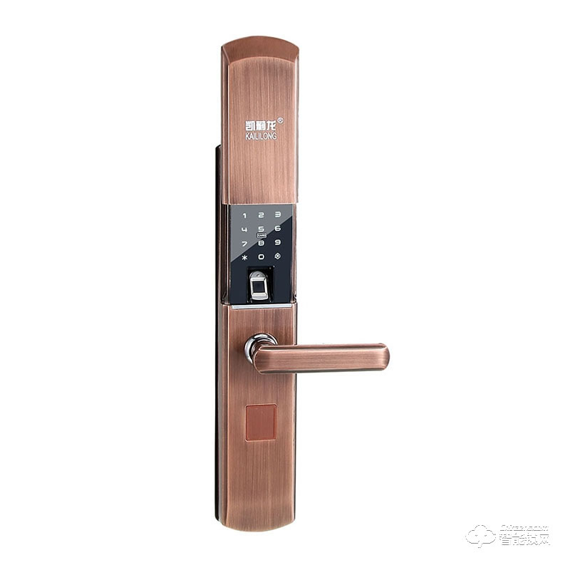 凯莉龙智能锁 LG293滑盖密码智能指纹锁