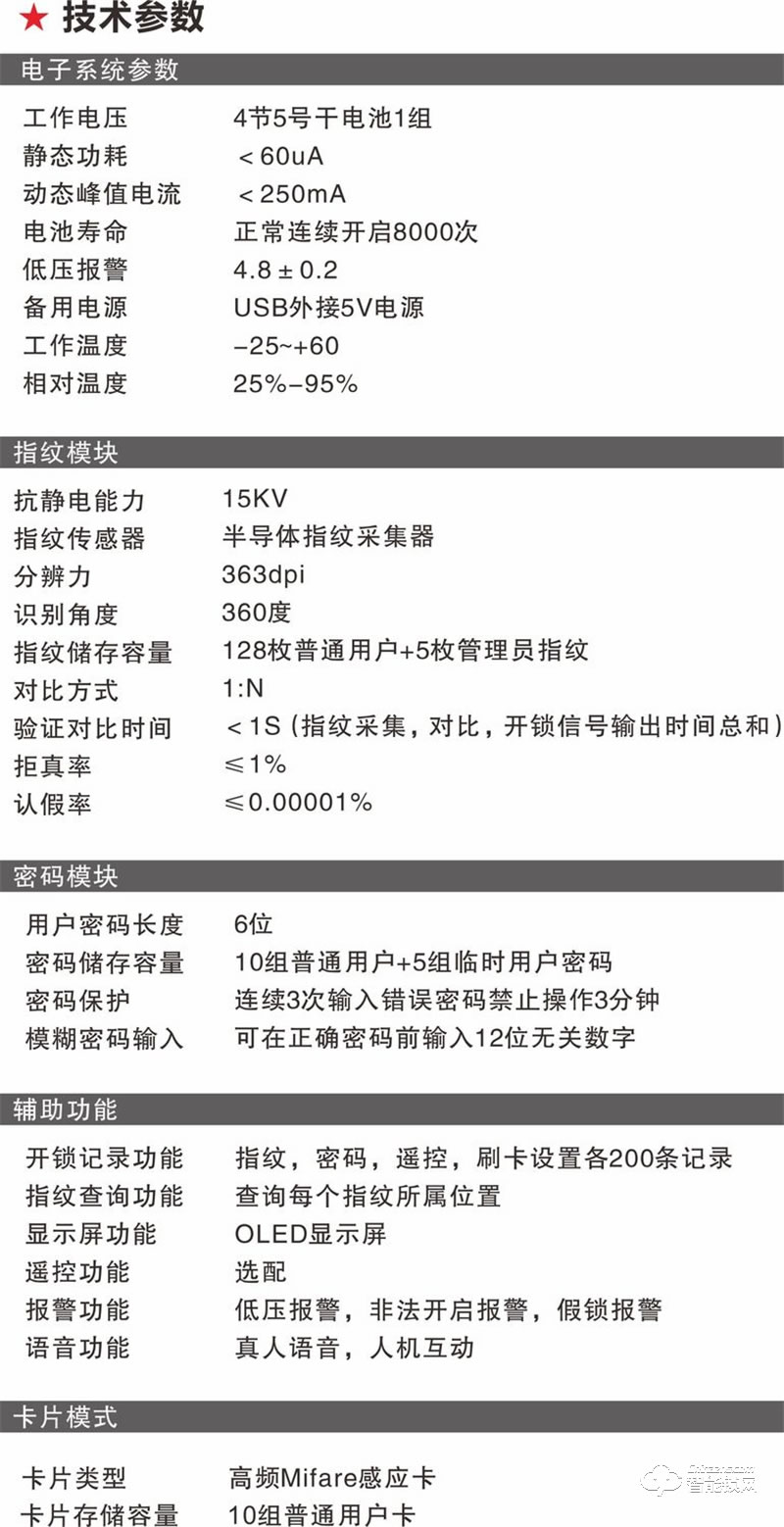 无敌虎智能锁 WDH-8851滑盖锁电子门锁指纹密码锁
