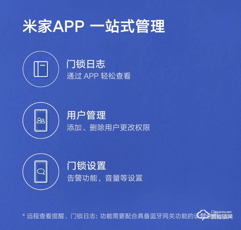 小米智能锁 E家用防盗门电子智能门锁