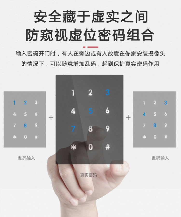 爱尔家智能锁 D2-R全自动密码指纹锁防盗门锁