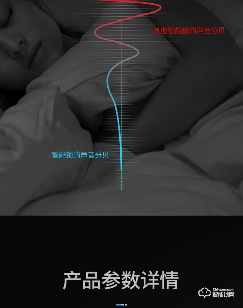 Housetek智能锁 H15防盗门木门智能门锁