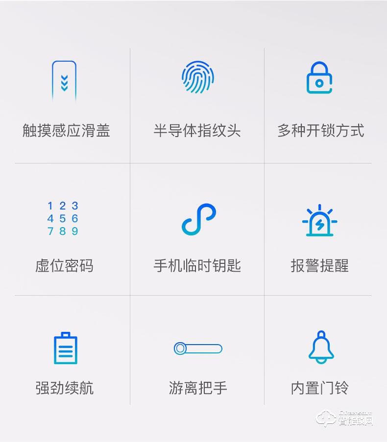 巴奈特智能锁 X1全自动滑盖电子密码锁