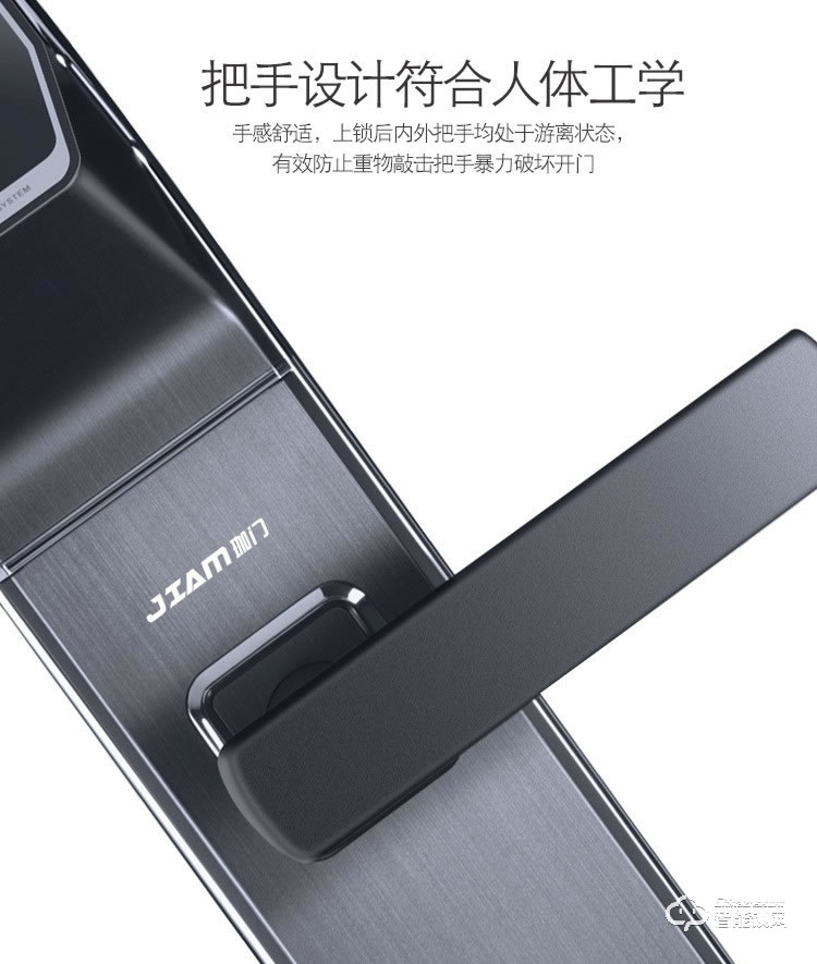 珈门智能锁 JM-A8家用防盗门刷脸智能门锁