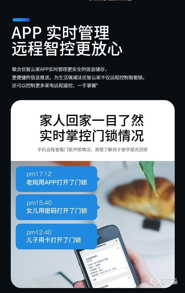 凌振智能锁 凌振人脸识别智能锁