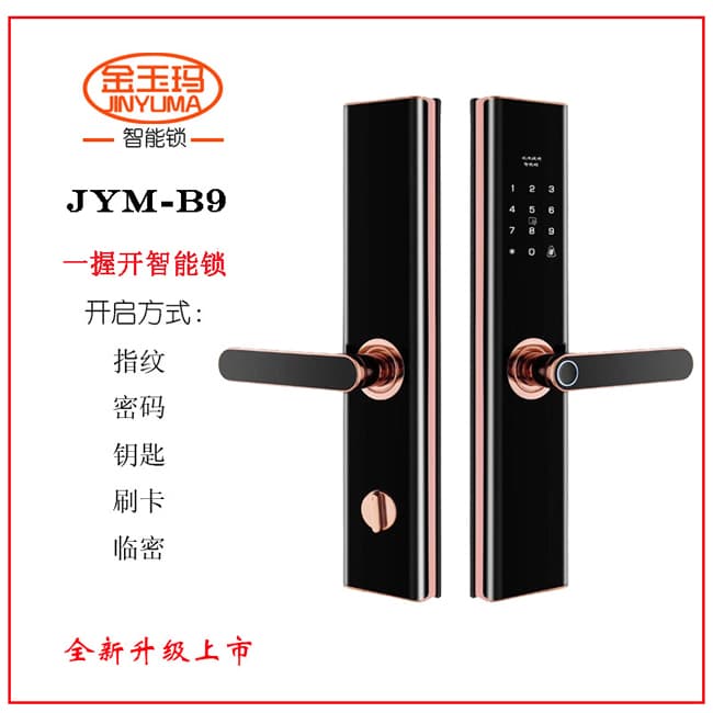 金玉玛智能锁-金玉玛智能锁 JYM-B9家用防盗门电子锁