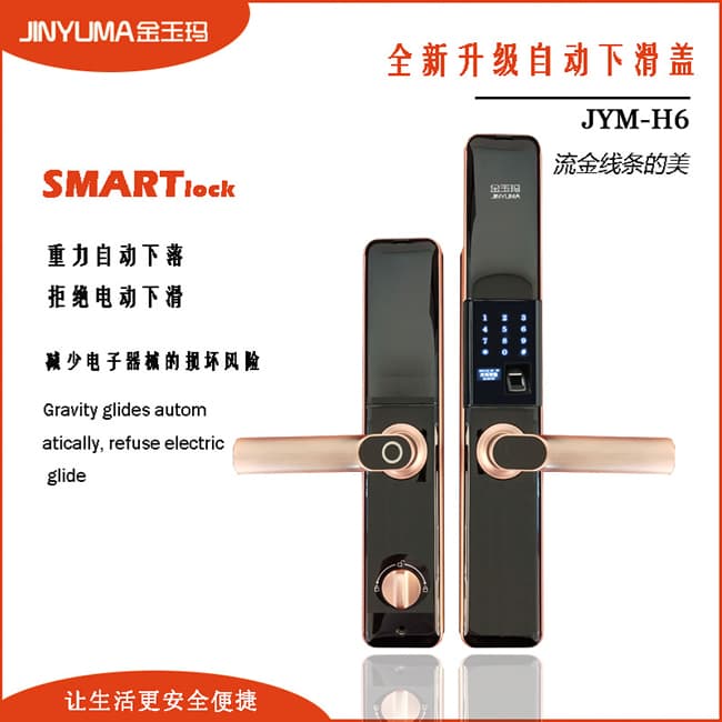 金玉玛智能锁-金玉玛智能锁 JYM-H6防盗门家用电子密码锁