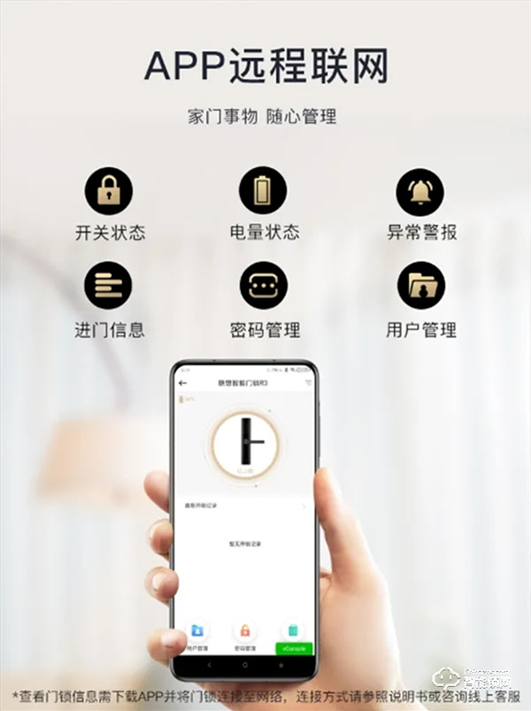 联想抗菌智能锁R3：双重安全，健康守护
