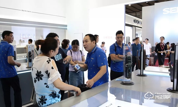 金点原子崭新亮相2019中国建博会 全力打造智能锁OEM/ODM一站式服务