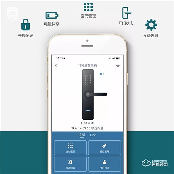 还在担心智能锁没电？大概是你没用过飞利浦智能锁