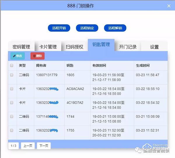 固丽佳LoRa无线联网锁系统功能说明