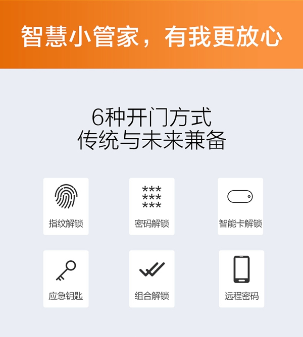 海尔智能门锁E68：智慧互联 易握易开