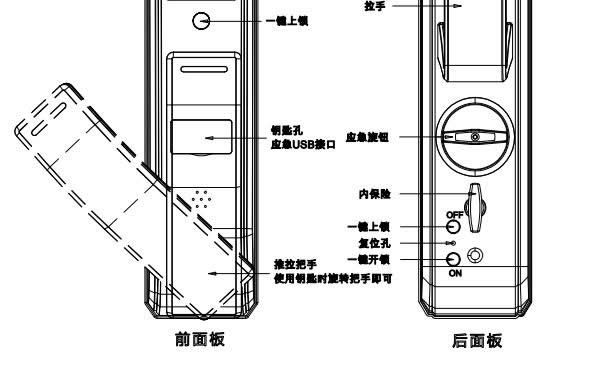 你都找不到指纹头和钥匙孔，这款全自动指纹锁太出色了