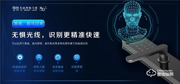 科技革新||天诚NB-IoT人脸识别智能门锁，震撼登场！